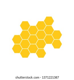 Icon honeycomb.Vector illustration. Flat design for business financial marketing banking advertising web concept cartoon illustration