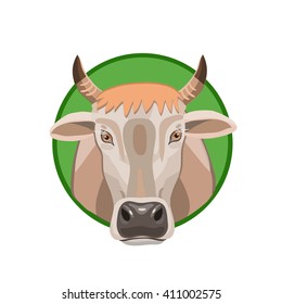 icon of the horned cow 