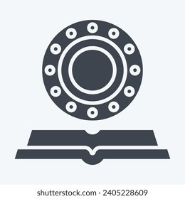 Icon Horoscope. related to Horoscope symbol. glyph style. simple design editable. simple illustration