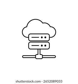 Icono de un alojamiento, aislado contra un fondo limpio.
