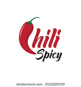 Icon Hot chili spicy design vector