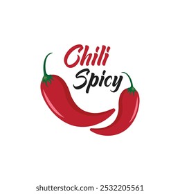 Icon Hot chili spicy design vector