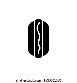 icon hot dogs. vector illustration
