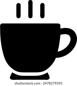 Icon of hot drink cup 
