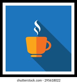 Icon of hot drink cup