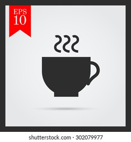 Icon of hot drink cup
