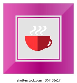 Icon of hot drink cup