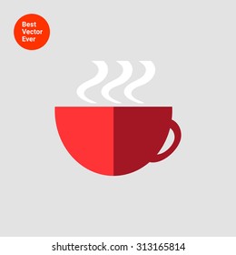 Icon of hot drink cup