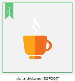 Icon of hot drink cup