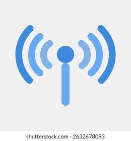 Icon hotspot. Internet network elements. Icon in flat style style.