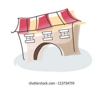 casa de iconos