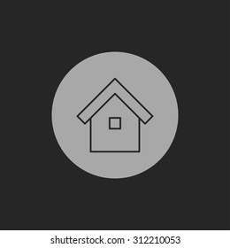 icon of house
