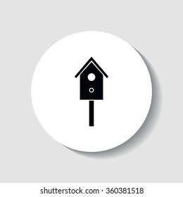 Icon house birds.