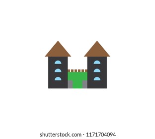 Icon house simple home symbol real estate