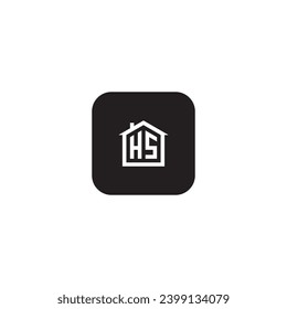 icono de su hogar moderno, simple, abstracto