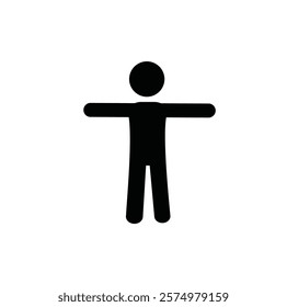 the icon of a human with both arms raised at shoulder level is used for visual instructions or guidance and is used in the context of safety procedures.