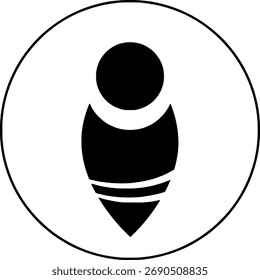 Icono de la figura humana concepto de logotipo 