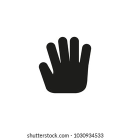 Icon of a human hand.