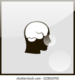 Icon of Human Head & Brain.