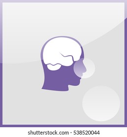 Icon of Human Head & Brain.