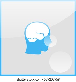 Icon of Human Head & Brain.