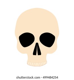 Icon human skull