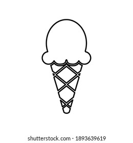 icon ice cream. Perfect use for web, pattern, design, icon, ui, ux, etc.
