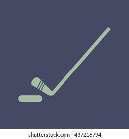 Icon of Ice Hocky. Eps-10.