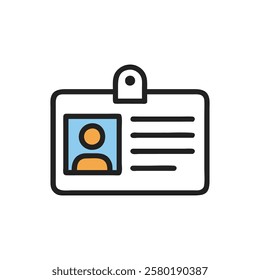 Icon of ID Card for Verification