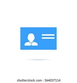 Icon Identification card.