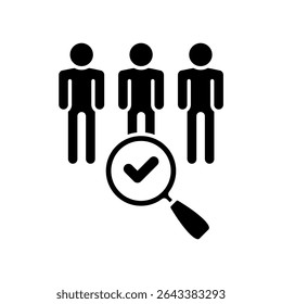 Icono de una identidad, aislado contra un fondo limpio.