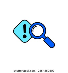 Icon a identify, isolated against a clean background.
