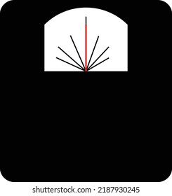 Icon illustration of the black scale