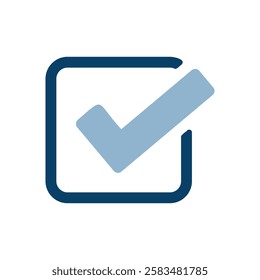 Icon illustration of check mark