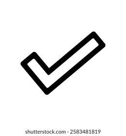 Icon illustration of check mark