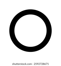 Icon illustration of a circle