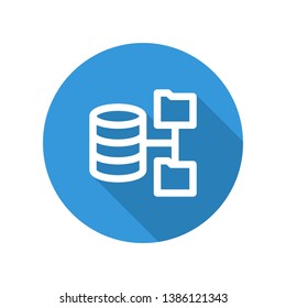 Icon illustration for data structure