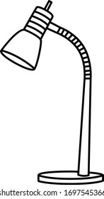 Icono de una lámpara de escritorio