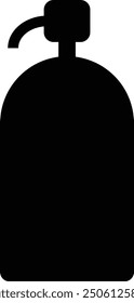 Icon illustration of dispenser bottle
