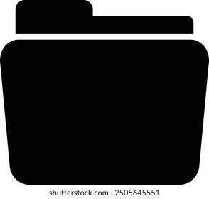Icon illustration of folder download