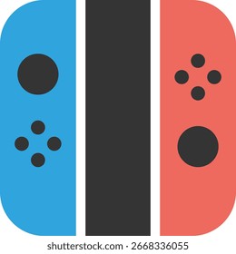 Icon illustration of game console
