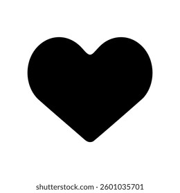 Icon illustration of heart mark