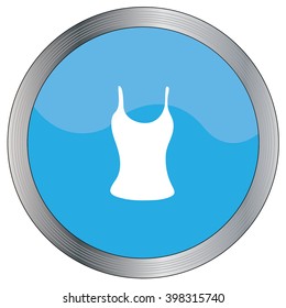 An Icon Illustration Isolated on a Background - Vest Top
