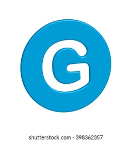 An Icon Illustration Isolated on a Background - G
