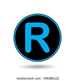 An Icon Illustration Isolated on a Background - R