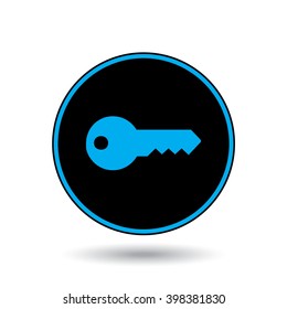An Icon Illustration Isolated on a Background - Key