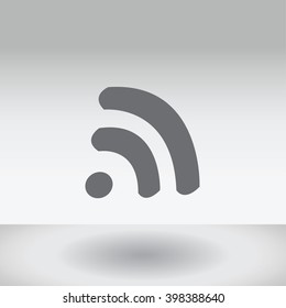 An Icon Illustration Isolated on a Background - Radar