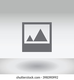 An Icon Illustration Isolated on a Background - Picture