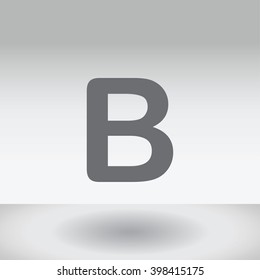 An Icon Illustration Isolated on a Background - B