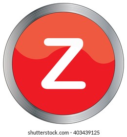 An Icon Illustration Isolated on a Background - Z
